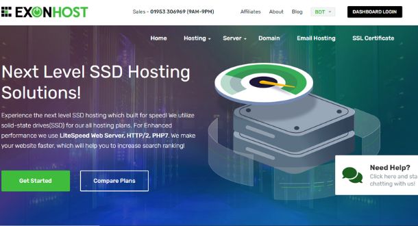 ExonHost - Best for Budget-Friendly Price