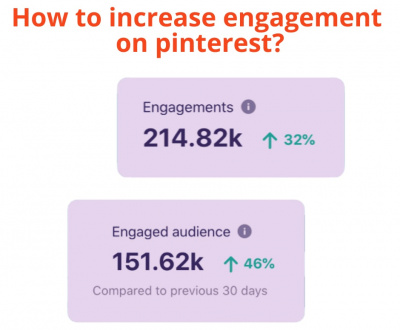 how to increase engagement on pinterest