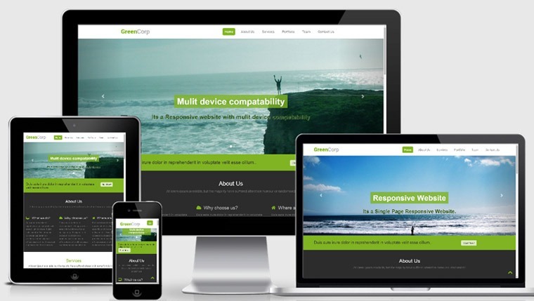 mobile responsive website 